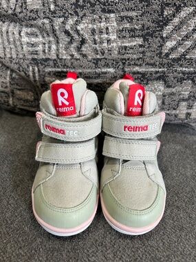 Reima TEC Kids' waterproof High-Top Boots size 8